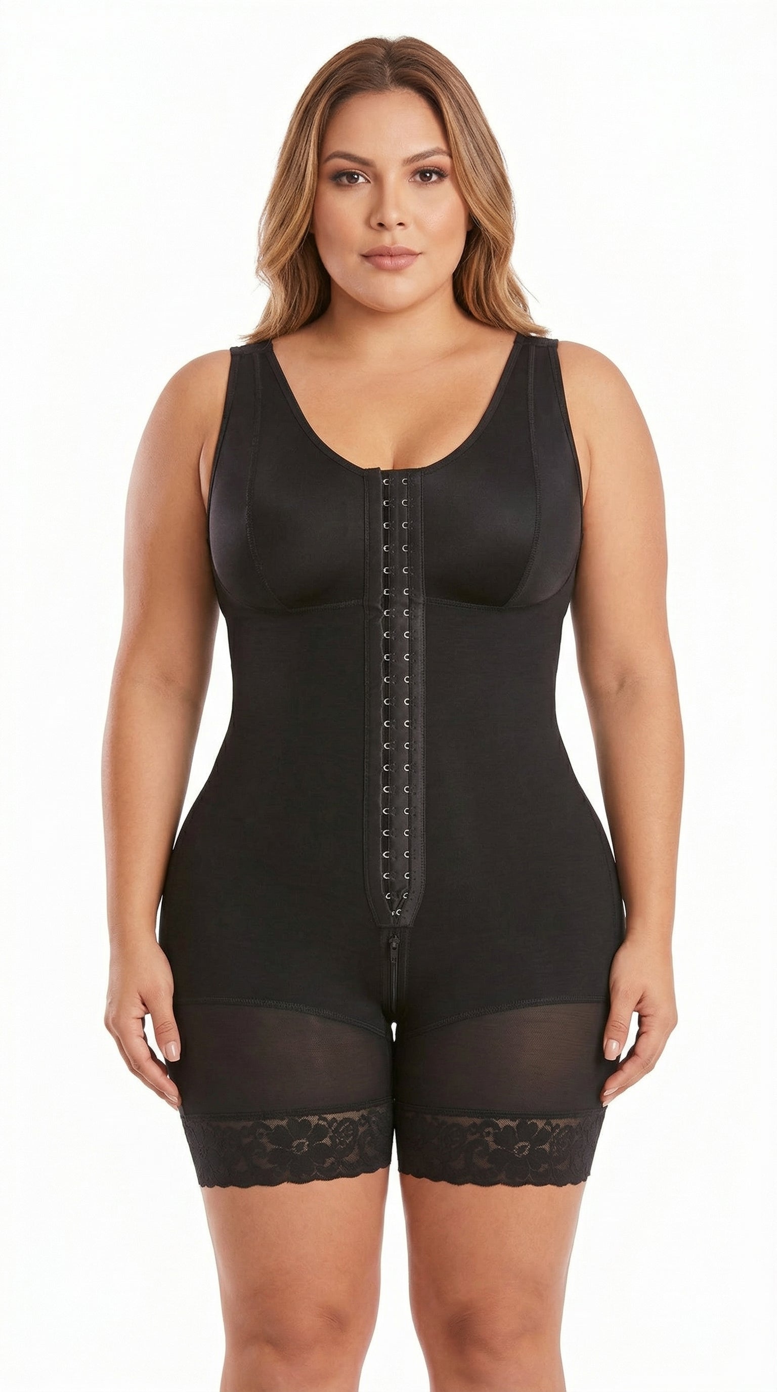 Fajas Colombianas Full Body Shaper for Women - High Compression Post Surgery Girdle with Tummy Control & Slimming Effect